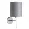 Aplique Axel Plata Textil Fabrilamp / Abrila Ref. 124961010