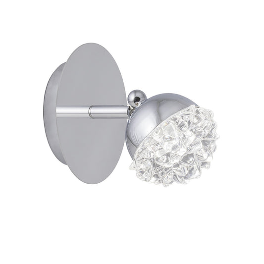 Aplique de Pared LED Stella 6W Cromo con Forma Floral AJP - vista principal | AJP / Alemar
