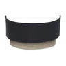 Aplique Tania Negro/Madera Gris 15x30x16 cm - Fabrilamp / Abrila - SKU 188361009