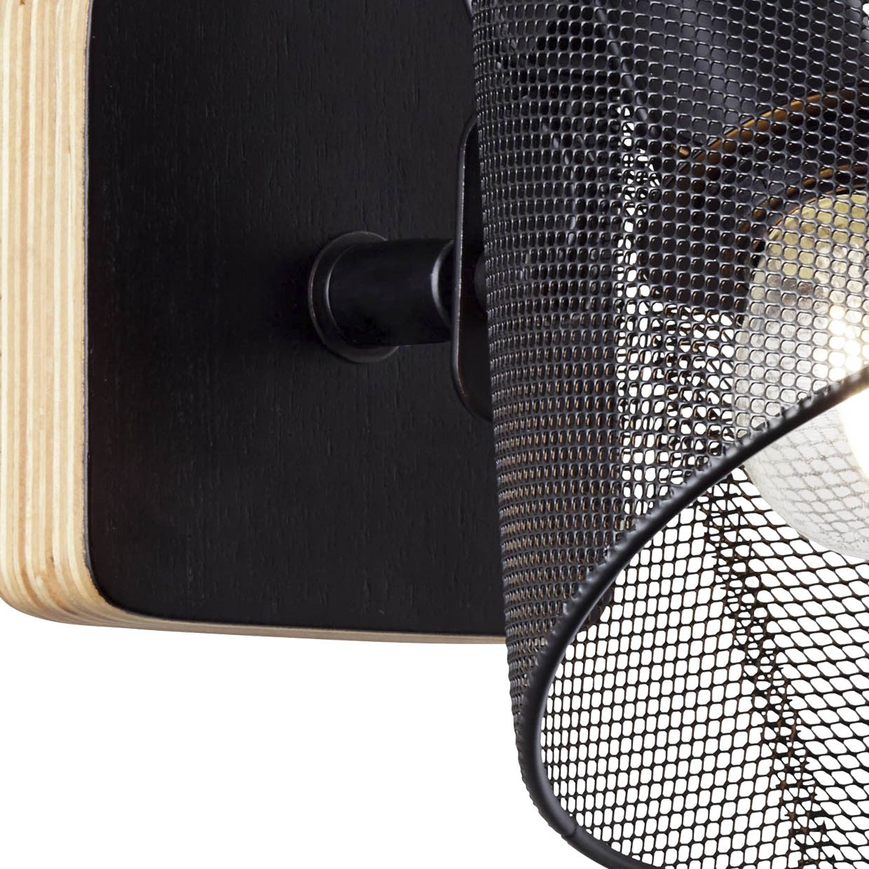 Medidas aplique pared UTRECH negro 40W E-14 AJP/Alemar (Ref. 11125) - luzguru.com
