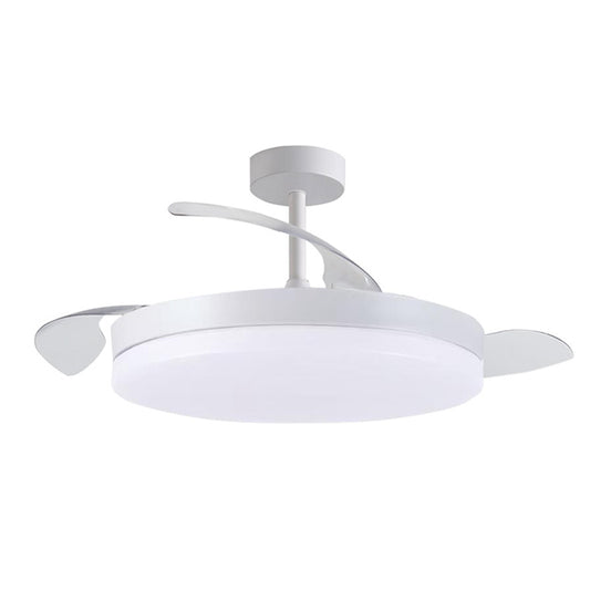 Ventilador de Techo Apolo Blanco/Blanco – vista principal · Ref. V1010
