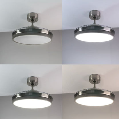 Ventilador de Techo Areca Níquel LED CCT 45W CristalRecord - imagen 3 | CristalRecord