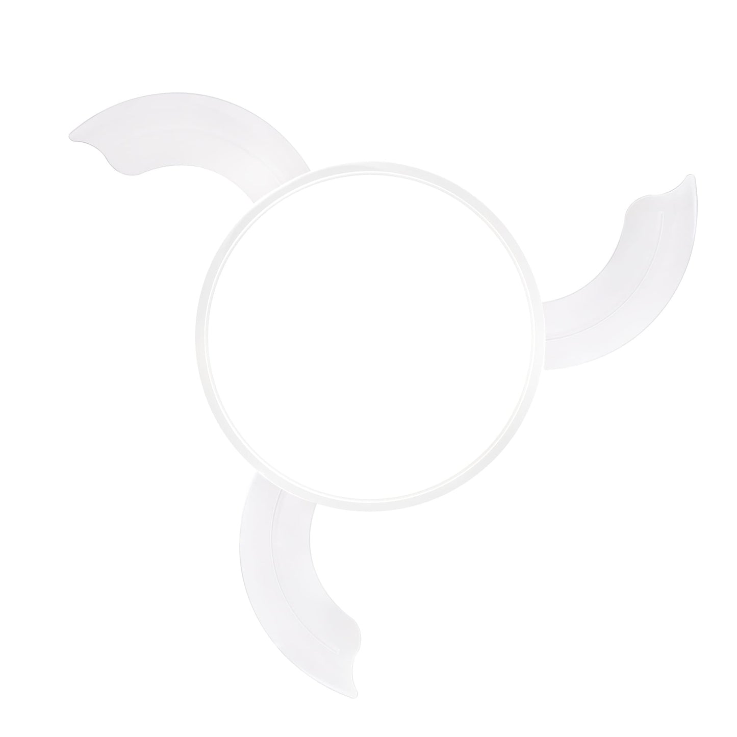 Ventilador Areca fabricado en Acero color Blanco mate