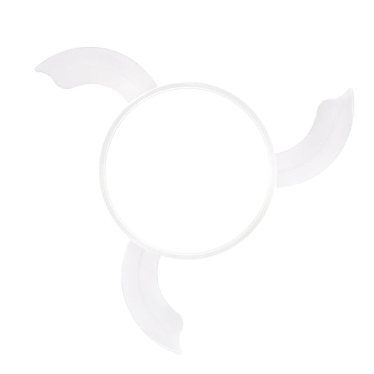 Ventilador Areca fabricado en Acero color Blanco mate