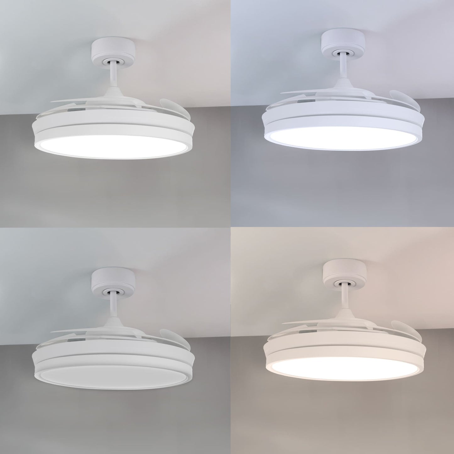 Ventilador de techo con función brisa para un ambiente relajante