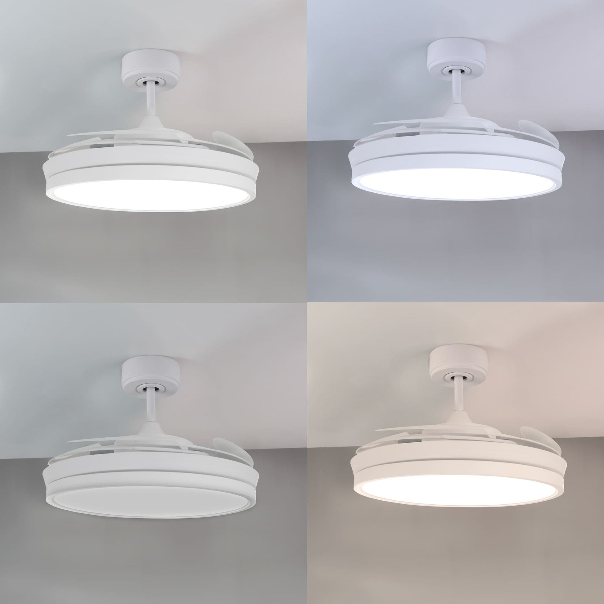 Ventilador de techo con función brisa para un ambiente relajante