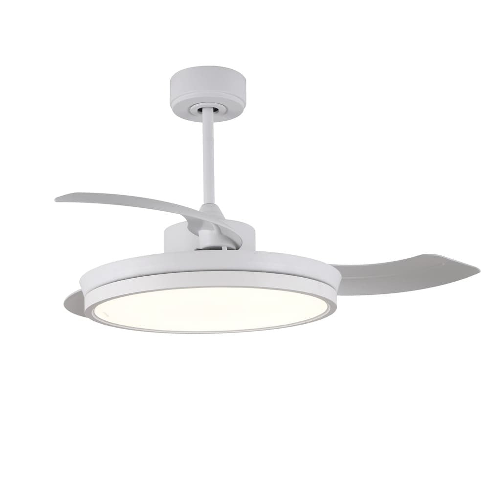 Ventilador de Techo Blanco mate – vista principal · Ref. 85-298-48-100
