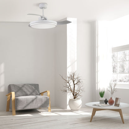 Ventilador de Techo Blanco mate – vista 4 · Ref. 85-298-48-100