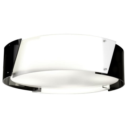 Argus Plafón Negro CristalRecord, lámpara de techo E27, diseño moderno 99-197-57-810