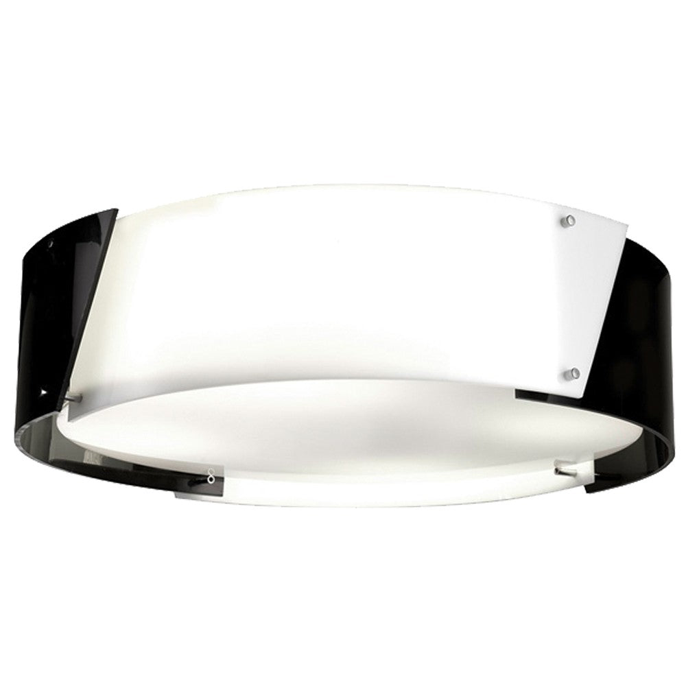 Plafón moderno Argus Negro CristalRecord 99-197-67-810 para techo