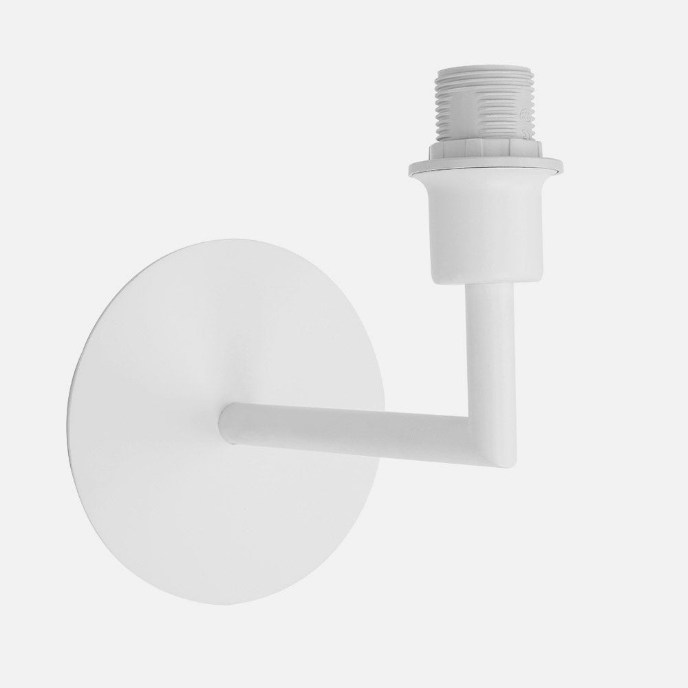 Armazón de aplique Zanco fabricado en metal color blanco