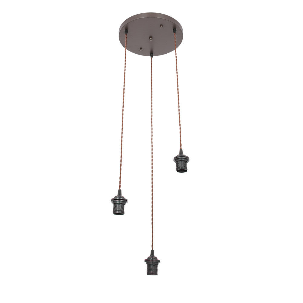Plafón Nia 3 luces Fabrilamp / Abrila para bombillas E27, referencia 201283C02