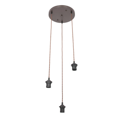 Plafón Nia 3 luces Fabrilamp / Abrila para bombillas E27, referencia 201283C02