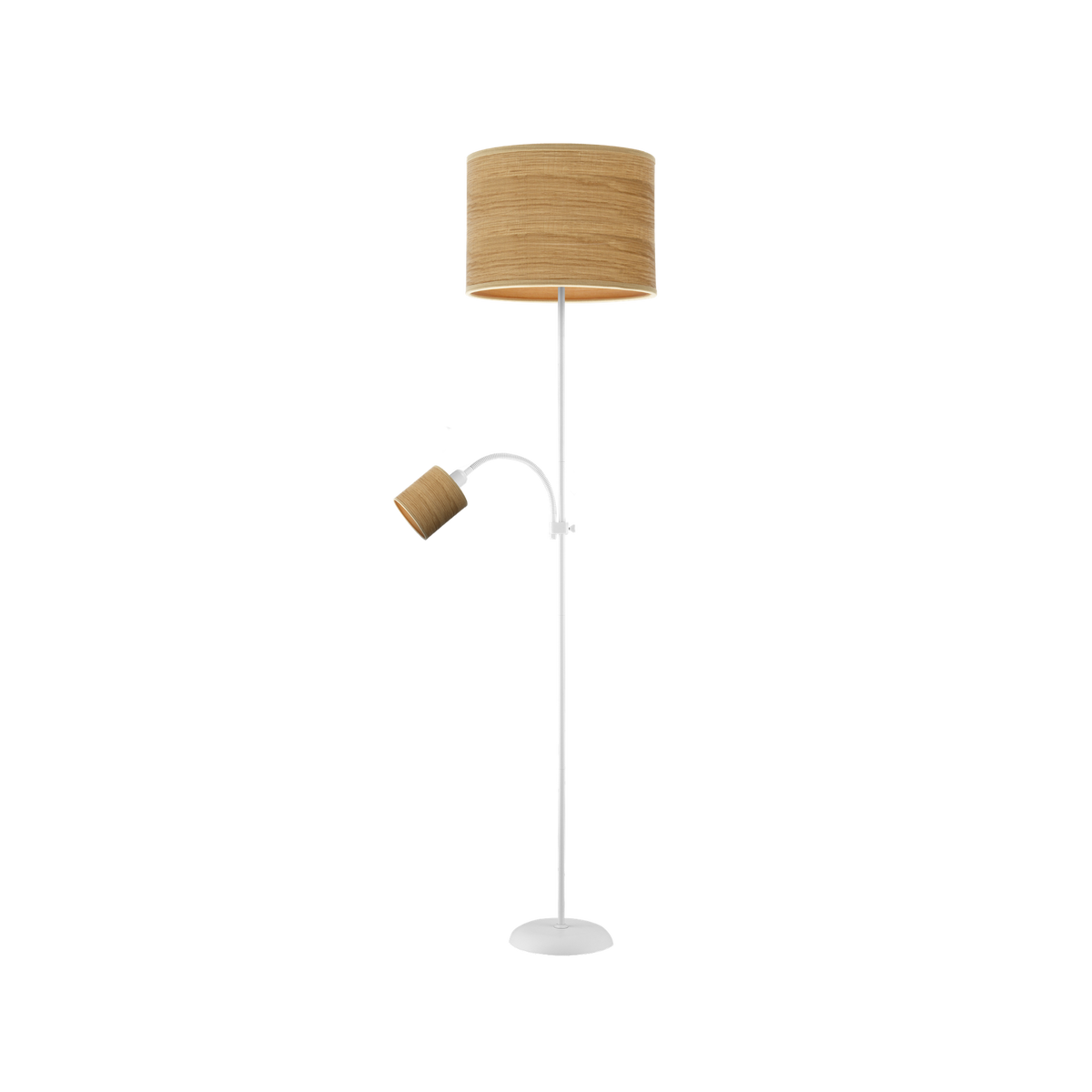 Lámpara de Pie Armonía 155 cm con Lector Fabrilamp - vista principal | Fabrilamp / Abrila · Ref. 188742001