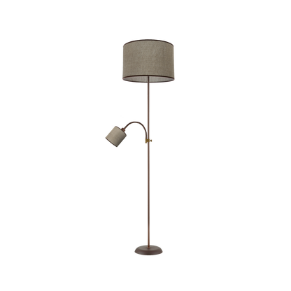 Lámpara de Pie Armonía 155 cm con Lector Fabrilamp - vista principal | Fabrilamp / Abrila · Ref. 188742002