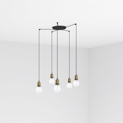Colgante Moderno 64130 Oro viejo – vista principal · Ref. 64137-5L
