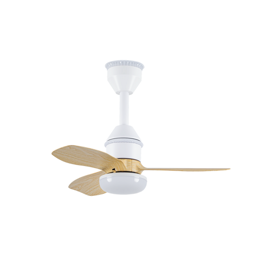 Ventilador de Techo Asaf Blanco / Haya – vista principal · Ref. 261091368
