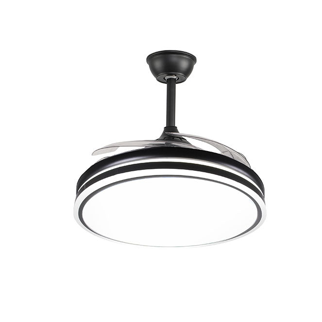 Ventilador de Techo Asgard Negro – vista 2 · Ref. F1006