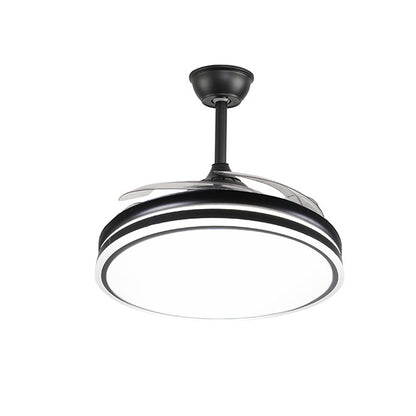 Ventilador de Techo Asgard Negro – vista 2 · Ref. F1006