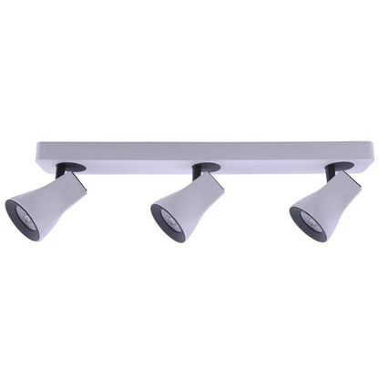 Regleta de techo Aspe CristalRecord 43+783-50-000 con focos orientables para baño