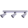 Regleta de techo Aspe CristalRecord 43+783-50-000 con focos orientables para baño
