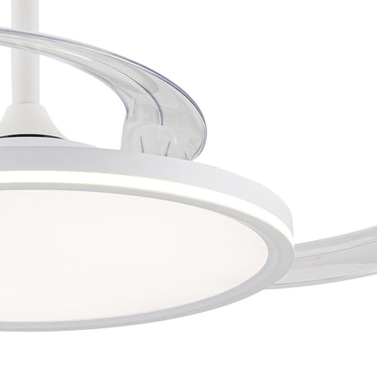 Elegante ventilador con luz ideal para salón