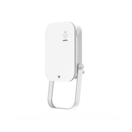 Termoventilador de Pared Austria 2000 W Blanco con Toallero Fabrilamp - vista principal | Fabrilamp / Abrila · Ref. 230812001