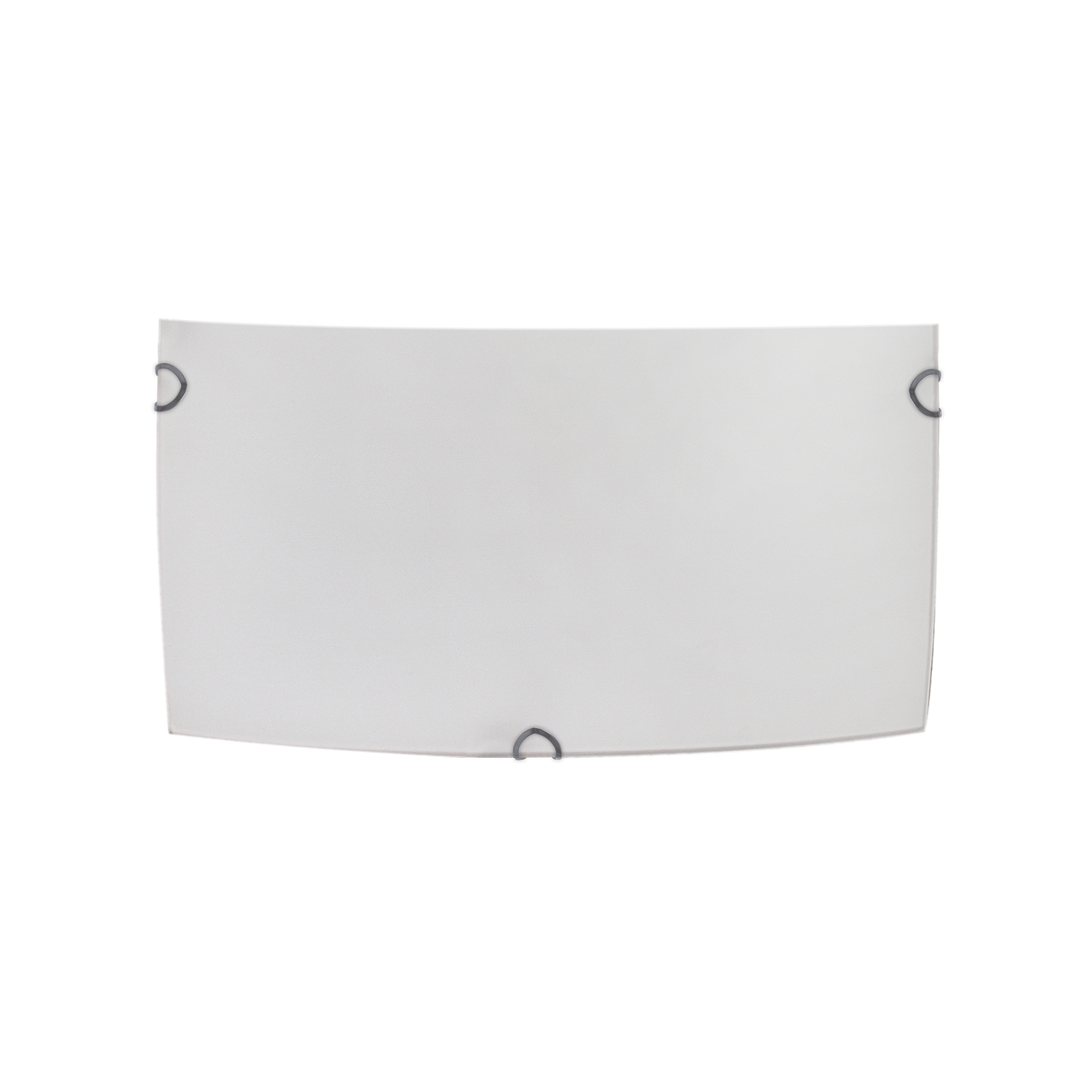 Aplique de Pared Rectangular Ayla 25 cm Blanco E27 Fabrilamp - vista principal | Fabrilamp / Abrila · Ref. 158361001