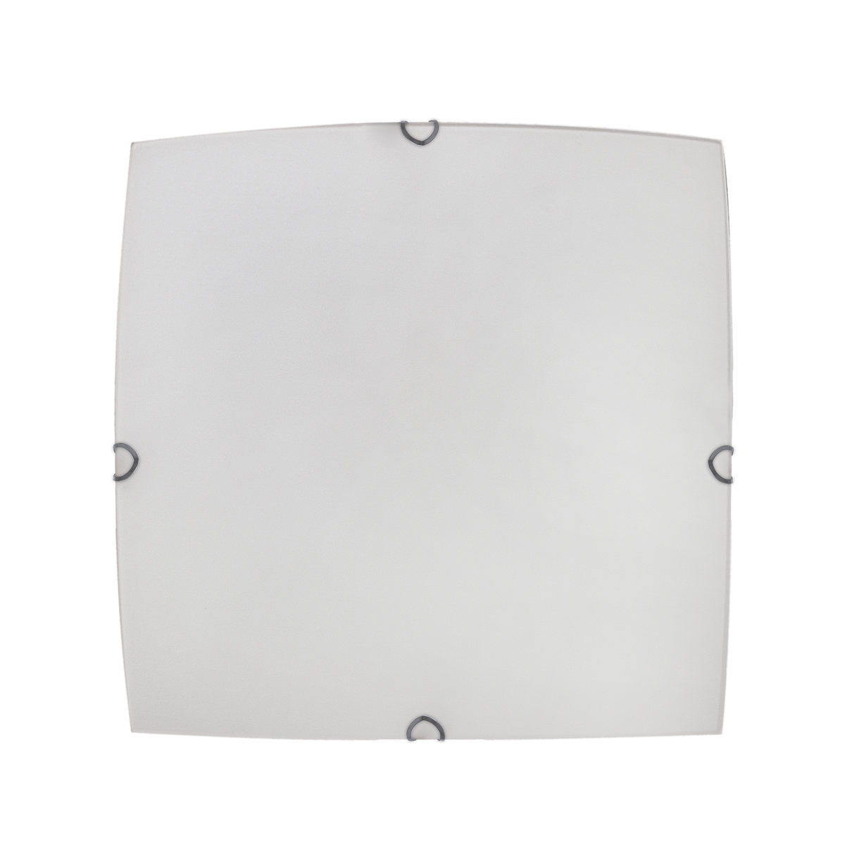 Plafón de Techo Cuadrado Ayla 40 cm Blanco 3xE27 Fabrilamp - vista principal | Fabrilamp / Abrila · Ref. 158384001