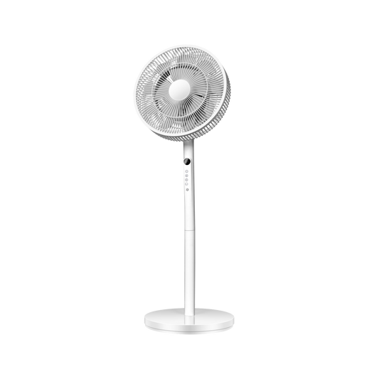 Ventilador de Pie Azor 60 W con Mando y Temporizador Fabrilamp - vista principal | Fabrilamp / Abrila · Ref. 235841001