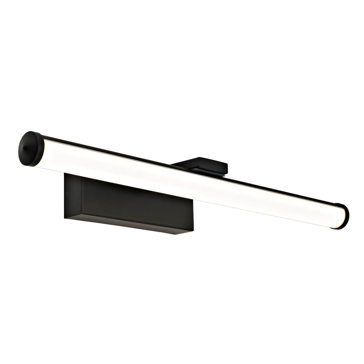 Aplique LED pared Egon negro ALEMAR 10W - Vista principal