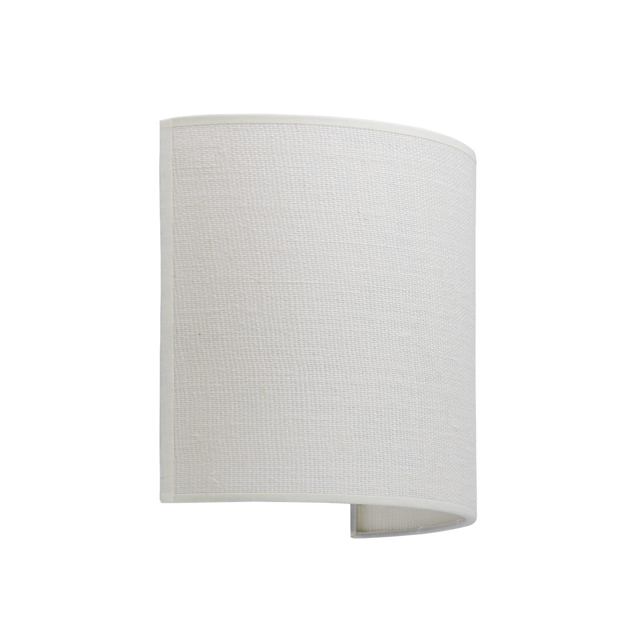 Aplique de pared beige Mera ALEMAR con pantalla tela saco - Vista principal