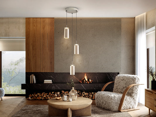 Lámpara Colgante Alfara 3 Luces Crema - Schuller - 216531 - Vista 2