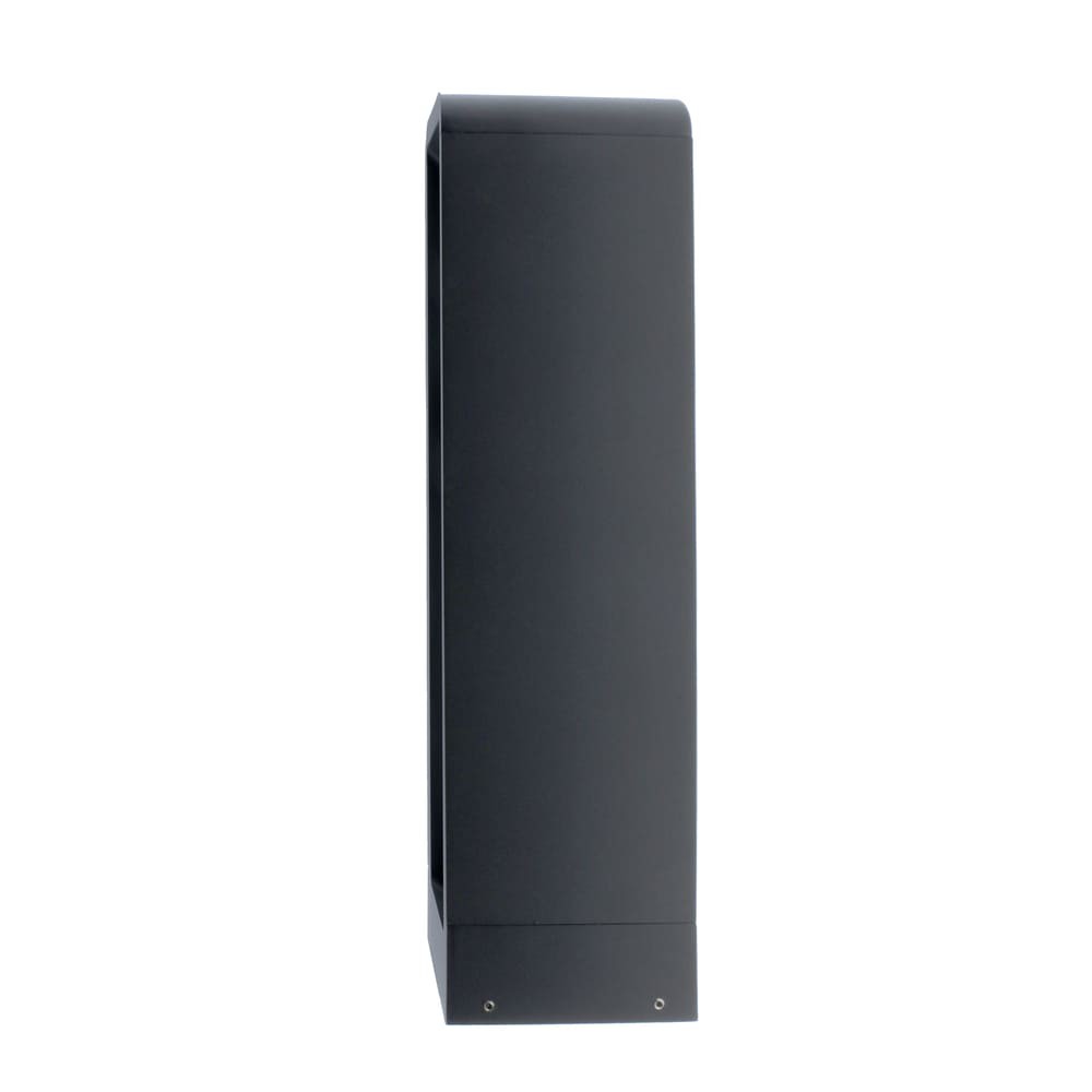 Baliza Pisa fabricada en aluminio color gris antracita mate