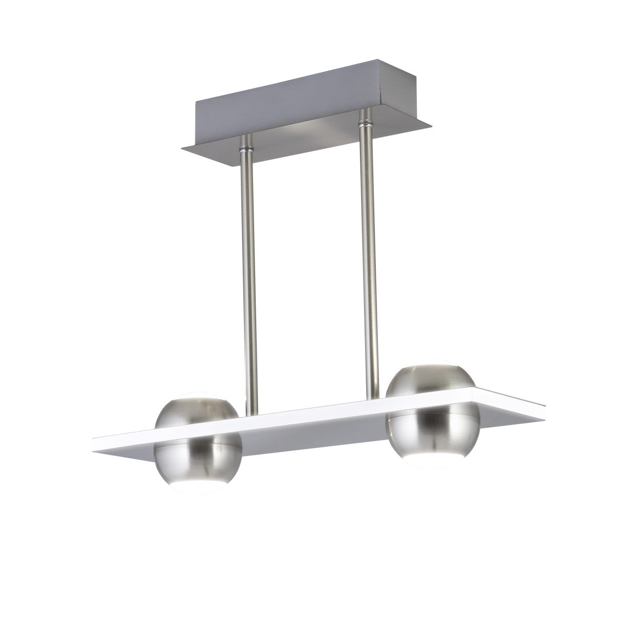 Barra LED Fanton 24W Niquel Satinado - AJP / Alemar - 60217 - luzguru.com