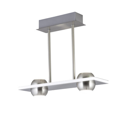 Barra LED Fanton 24W Niquel Satinado - AJP / Alemar - 60217 - luzguru.com