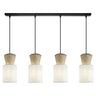 Barra de luz AJP / Alemar Aosta 11782 - Beige/Madera - luzguru.com