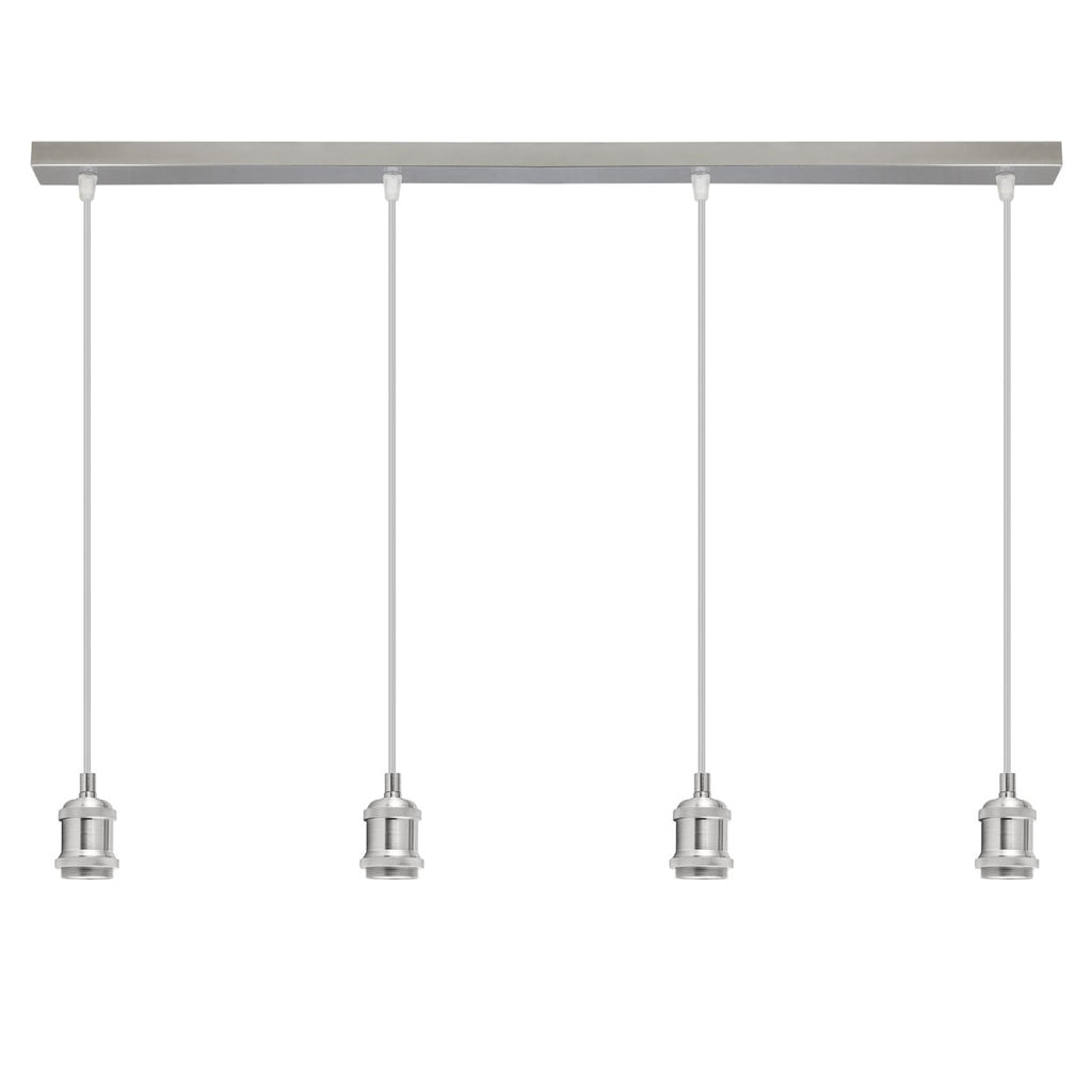 Medidas Barra de Luces Elkan 4L Niquel Satinado AJP/Alemar Ref. 60328 - LuzGuru
