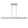 Barra LED 5L Fanton Niquel Satinado AJP / Alemar - 60219 - luzguru.com