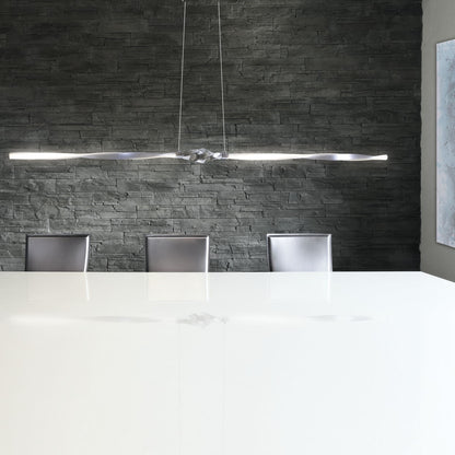 Medidas Barra LED Moderna Cromada AJP/Alemar MAR Ref. 3174BA-1CR - 26W, 2340 lúmenes, 4000K. LuzGuru.com
