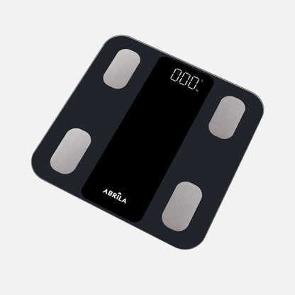 Báscula de Baño Inteligente Enola Bluetooth 180 kg Negro Fabrilamp - vista principal | Fabrilamp / Abrila