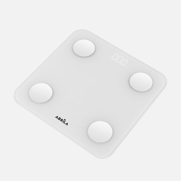Báscula de Baño Inteligente Nakai 180 kg Bluetooth Blanca Fabrilamp - vista principal | Fabrilamp / Abrila