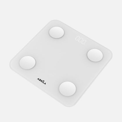 Báscula de Baño Inteligente Nakai 180 kg Bluetooth Blanca Fabrilamp - vista principal | Fabrilamp / Abrila