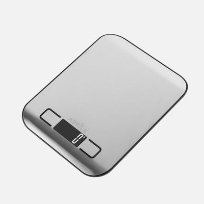 Báscula de Cocina Misae 10 kg Plataforma Acero Inoxidable Fabrilamp - vista principal | Fabrilamp / Abrila