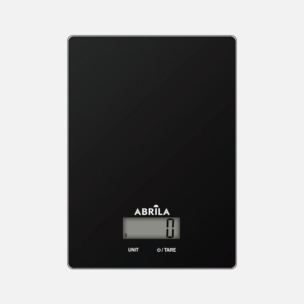 Báscula de Cocina Namid 5 kg Cristal Templado Negro Fabrilamp - imagen 2 | Fabrilamp / Abrila