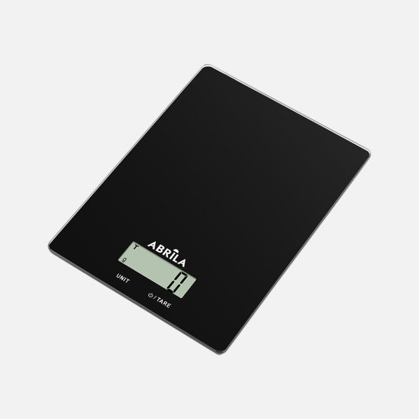 Báscula de Cocina Namid 5 kg Cristal Templado Negro Fabrilamp - vista principal | Fabrilamp / Abrila