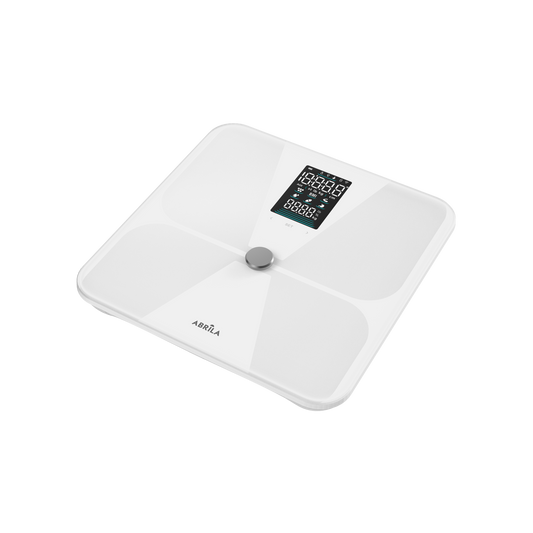 Báscula de Baño Inteligente Chayton 180 kg Bluetooth Blanca Fabrilamp - vista principal | Fabrilamp / Abrila · Ref. 27752B001