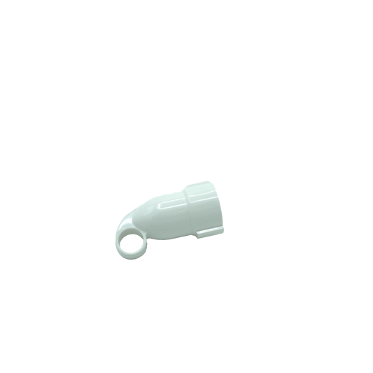 Base de Enchufe Aérea Eco Mod4 16A Blanca con Anilla Fabrilamp - vista principal | Fabrilamp / Abrila · Ref. 260104201