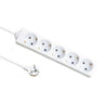 Alargadera 5 Enchufes Fabrilamp / Abrila IA012026 con cable de cobre