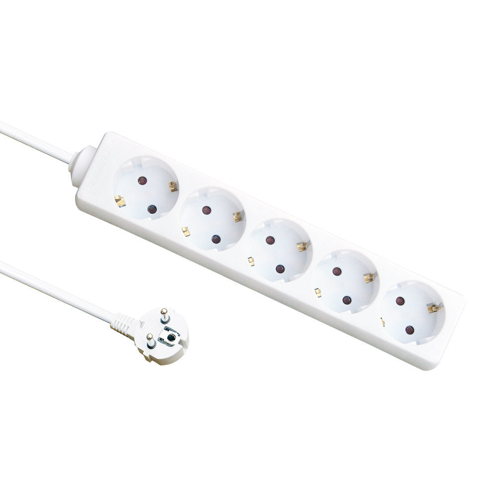 Alargadera 5 Enchufes Fabrilamp / Abrila 166420530 para múltiples dispositivos